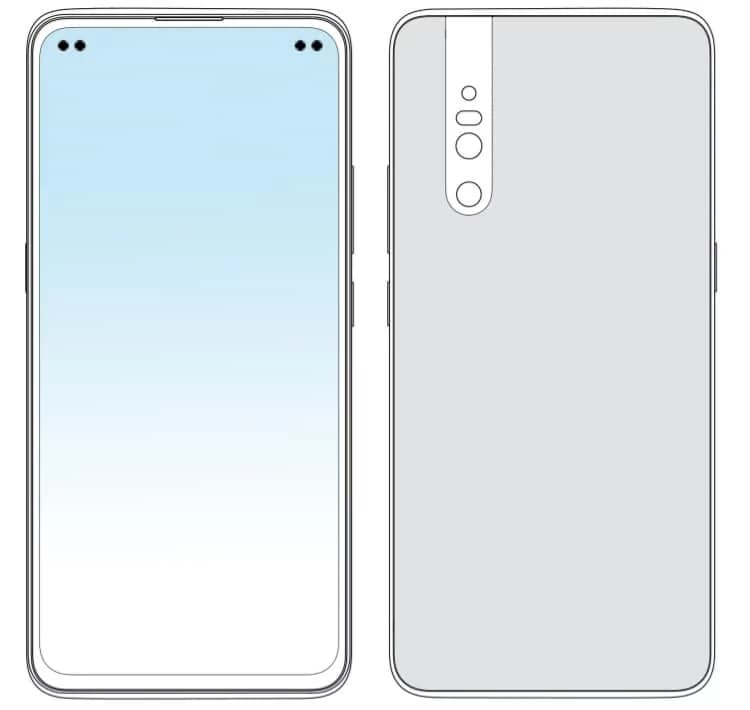 Vivo thinks over options of placement of four front cameras