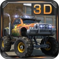 Monster Trucks 3D Parking (MOD, unlimited money)