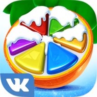 Fruit Land match 3 for VK mod apk