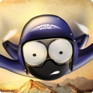 Wingsuit Stickman (MOD, Unlocked)