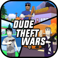 Dude Theft Wars (MOD, много денег)