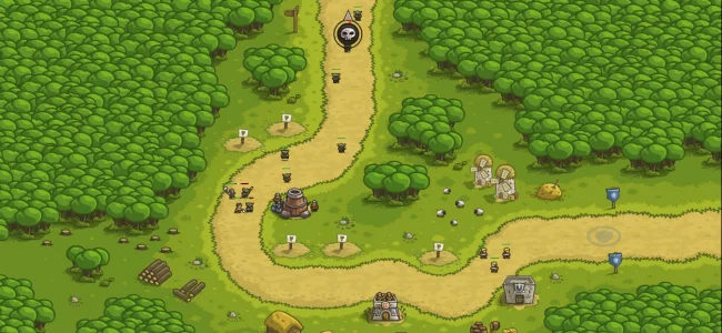 Kingdom Rush (MOD, много камней)