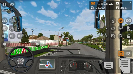 Bus Simulator Indonesia (MOD, много топлива)