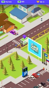 Idle Supermarket Tycoon (MOD, много денег)