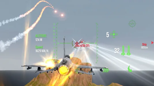 Modern Warplanes (MOD, Unlimited Missiles)