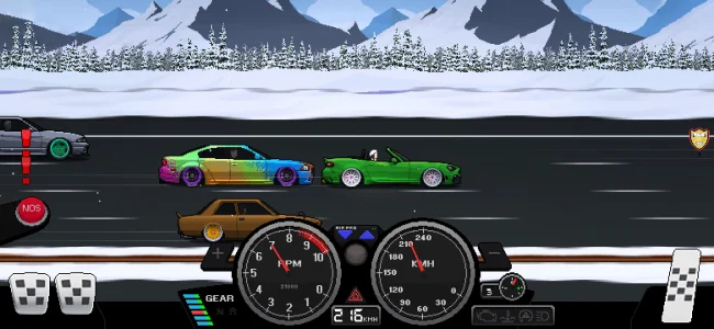 Pixel Car Racer (MOD, Unlimited Money)