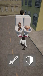 Toilet Fight (MOD, Unlimited Money)