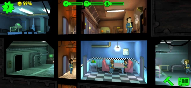 Fallout Shelter (MOD, много денег)